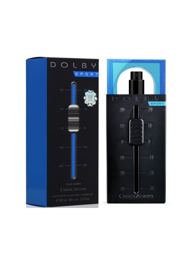 Chris Adams Dolby and Dolby Sports Eau De Parfum Combo for Men Powerful Long-Lasting Fragrance Duo for Everyday and Active Wear - Image 3